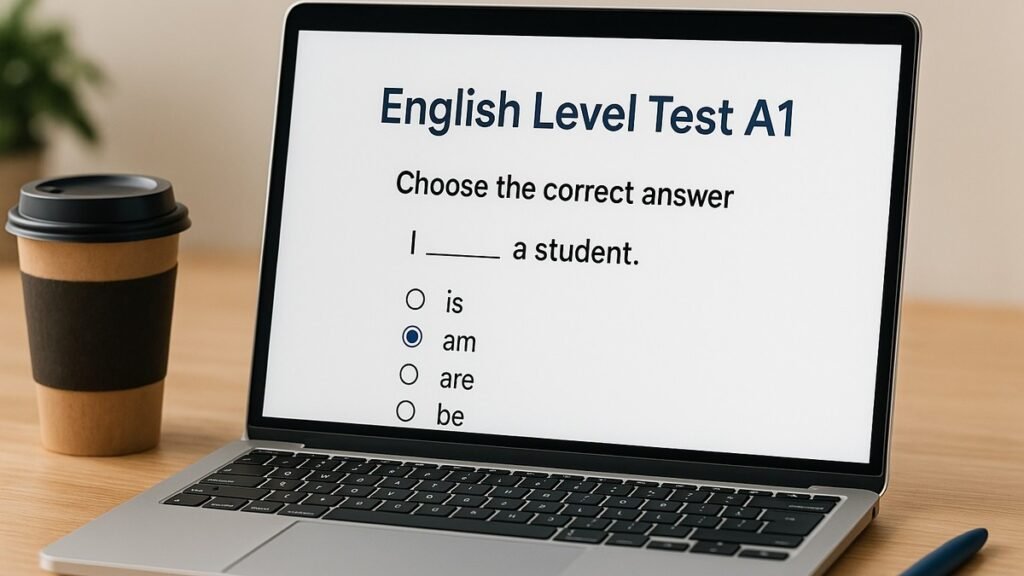 тест на рівень англійської